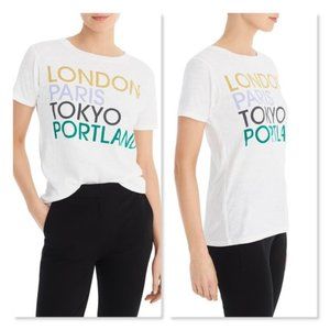 J. Crew London, Paris, Tokyo, Portland Tee Size xs